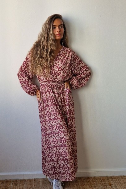 Vestido oversize gasa...