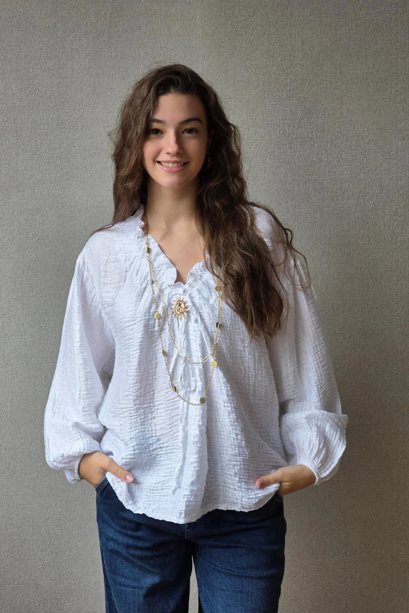 Blusas y Camisas Lisas