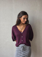 Jersey-chaqueta botones