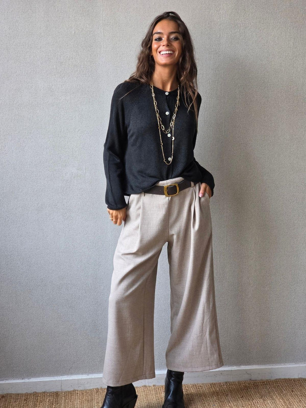 Pantalón culotte básico Liberatta