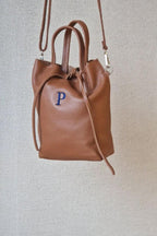 Bolso Marta tipo bombonera camel