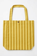 Bolso de rayas mostaza