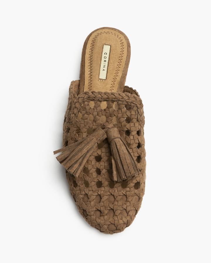 Mule Trenzado Camel