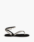 Sandalia Plana Beige