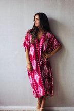 Vestido  rombos oversize