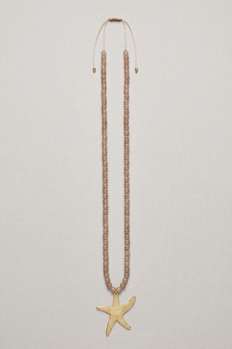 collar bolas estrella de mar