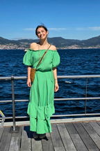 Falda Volantes Verde