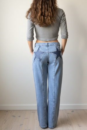 Vaquero con Estrella Azul