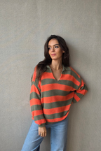 Jersey Rayas - Salvia