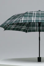 Paraguas cuadros pequeños verde militar