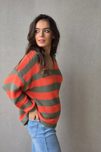 Jersey Rayas - Salvia