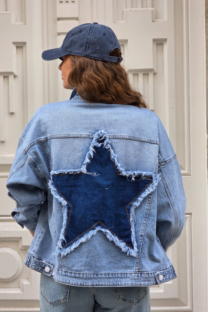 Cazadora Vaquera con Estrella