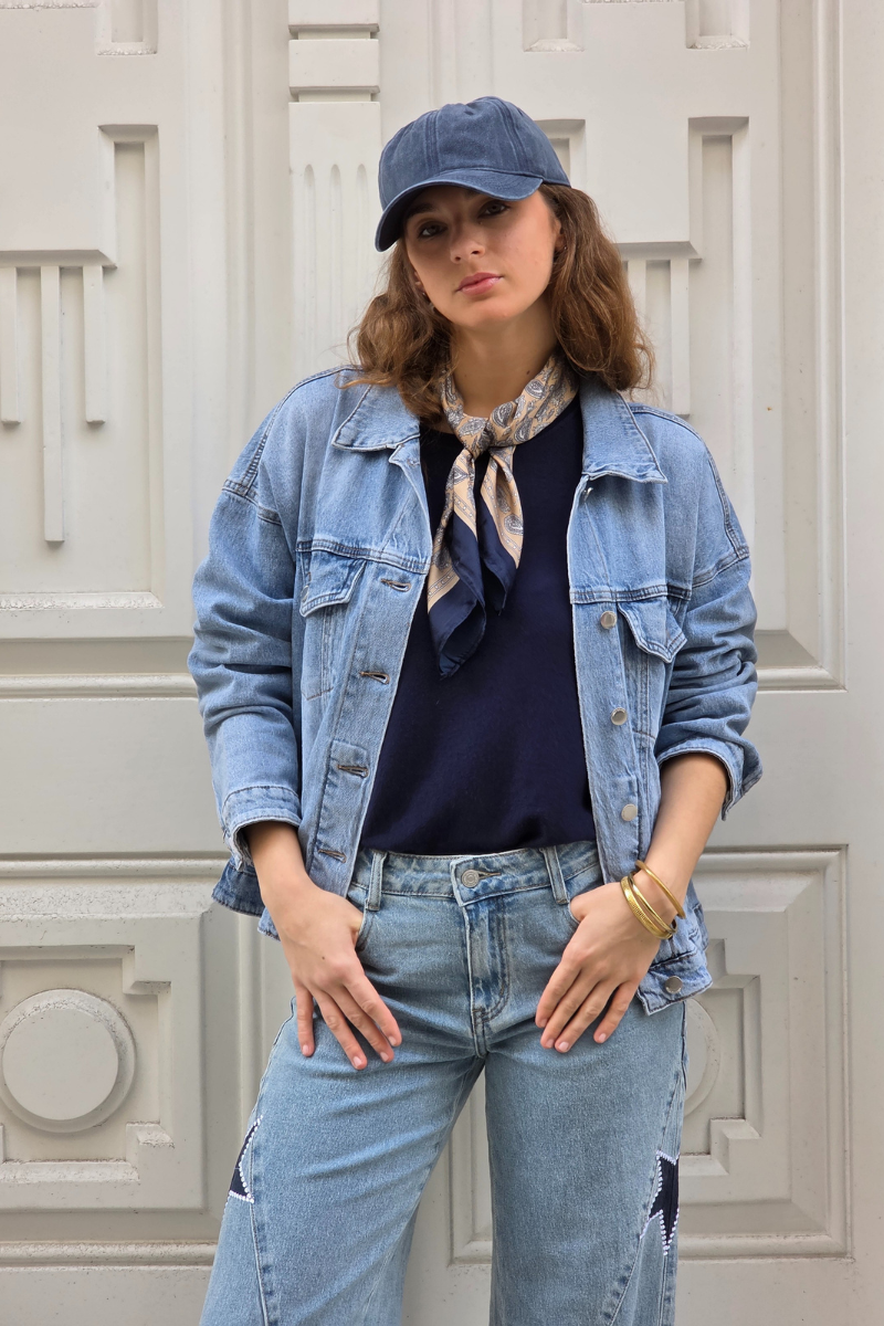 Cazadora Vaquera con Estrella