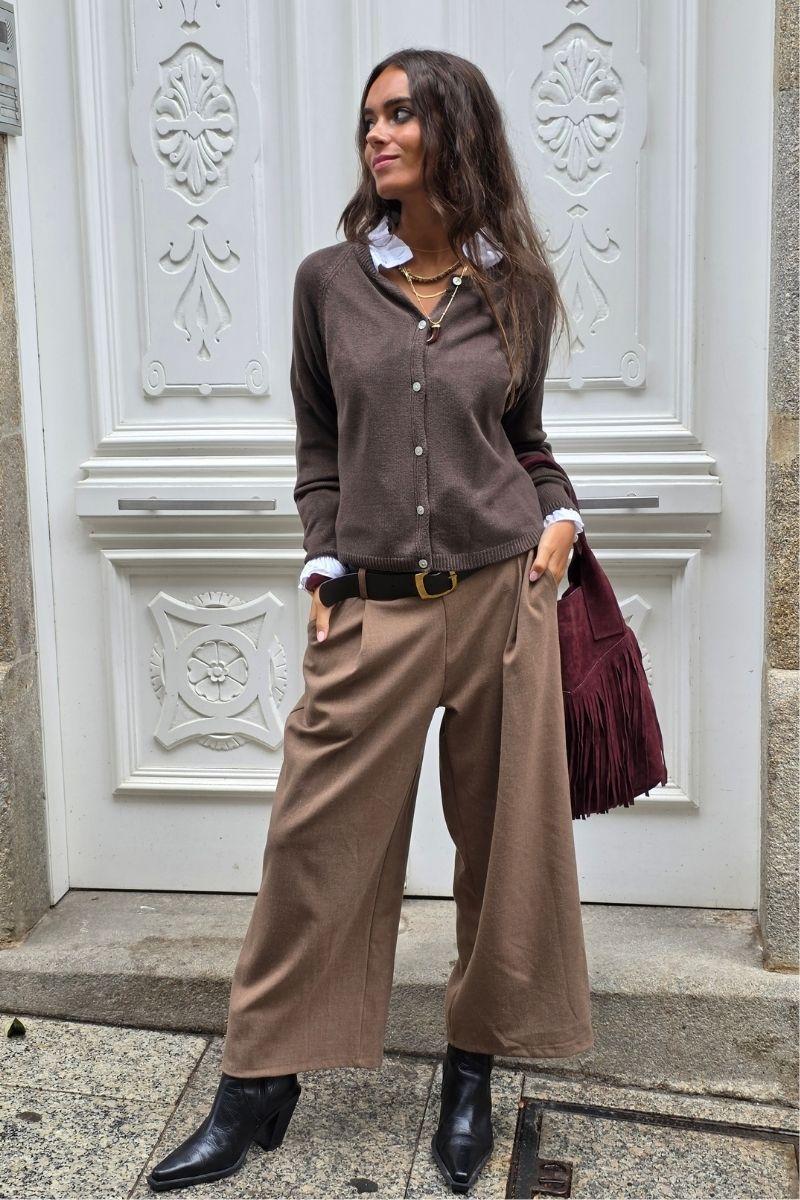 Pantalón culotte básico Liberatta