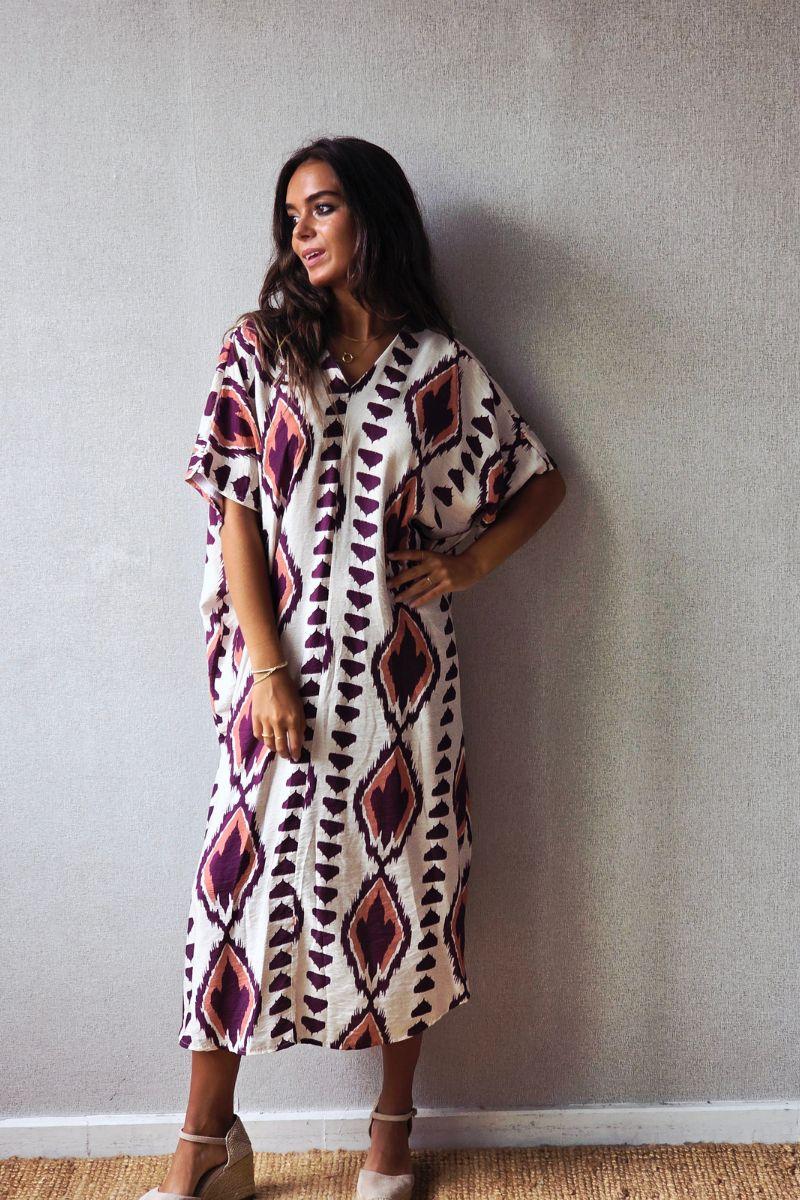Vestido Rombos Oversize