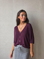Jersey-chaqueta botones