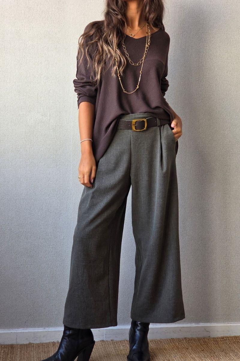 Pantalón culotte básico Liberatta