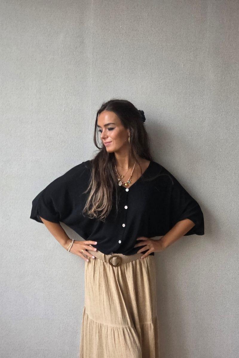 Jersey-chaqueta botones