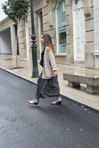 Chaqueta de punto Olivia beige