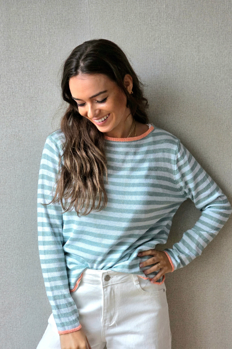 Jersey Sunset Rayas Verde