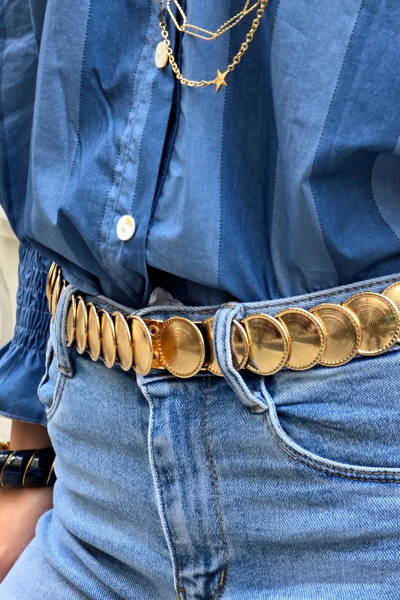 Cinturón Chapas - Ancho