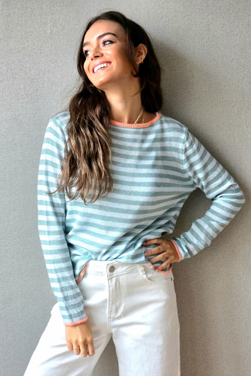 Jersey Sunset Rayas Verde