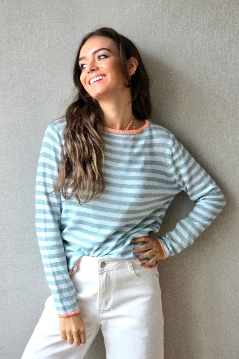 Jersey Sunset Rayas Verde