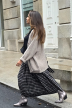 Chaqueta de punto Olivia beige