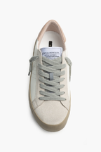 Zapatilla Deportiva Retro Mujer Blanca y Rosa - Estilo Casual