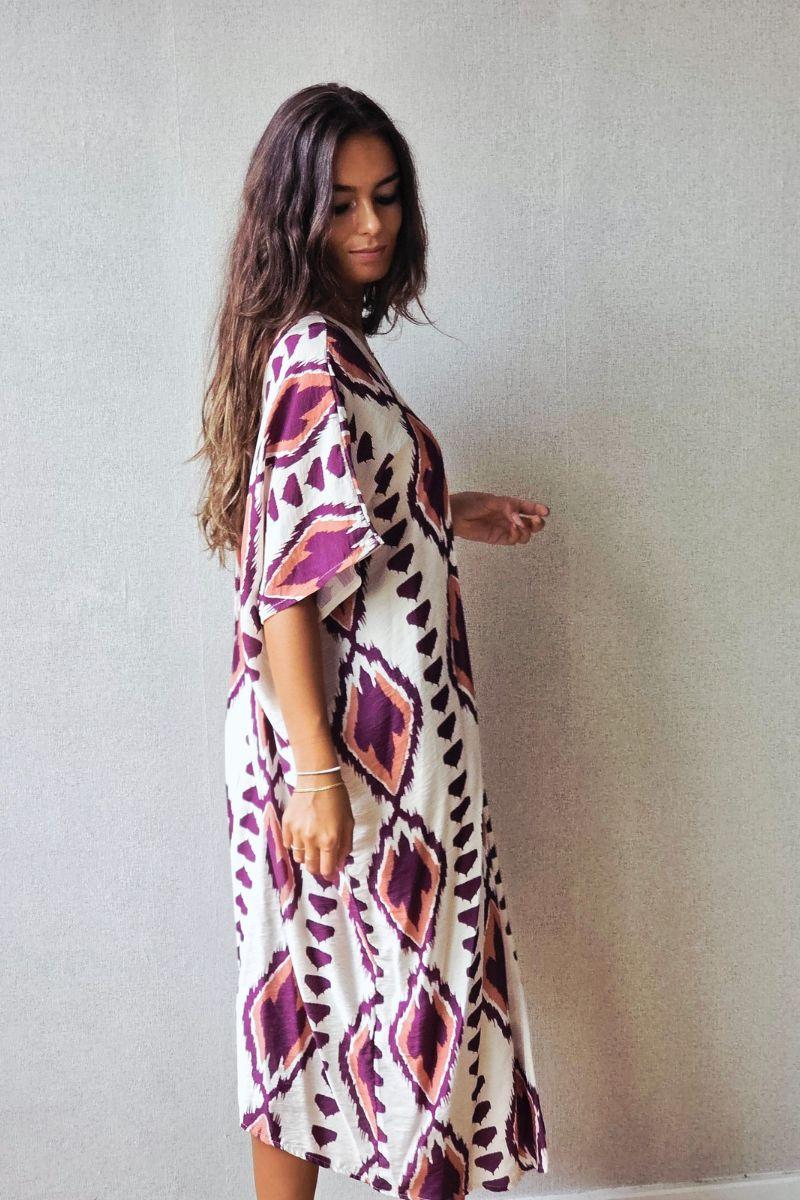 Vestido Rombos Oversize