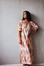 Vestido ikat
