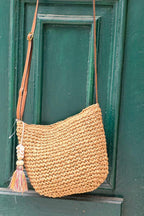 Bolso natural de rafia