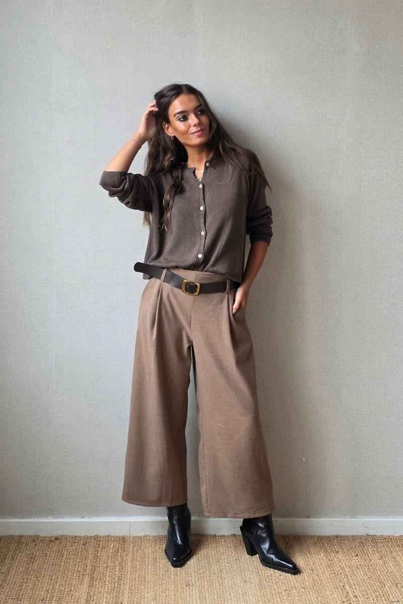 Pantalón culotte básico Liberatta