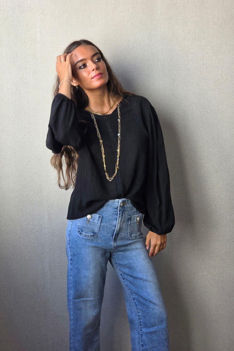 Blusa tira borda