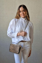 Blusa cuello fruncido