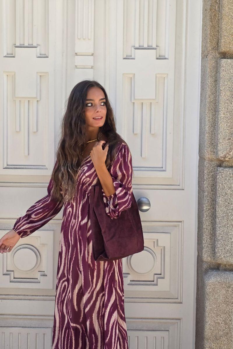 Bolso de ante camel