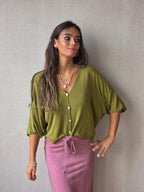 Jersey-chaqueta botones