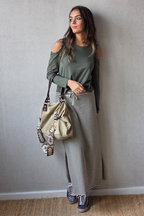 Bolso loneta oversize beige con opción a personalizar