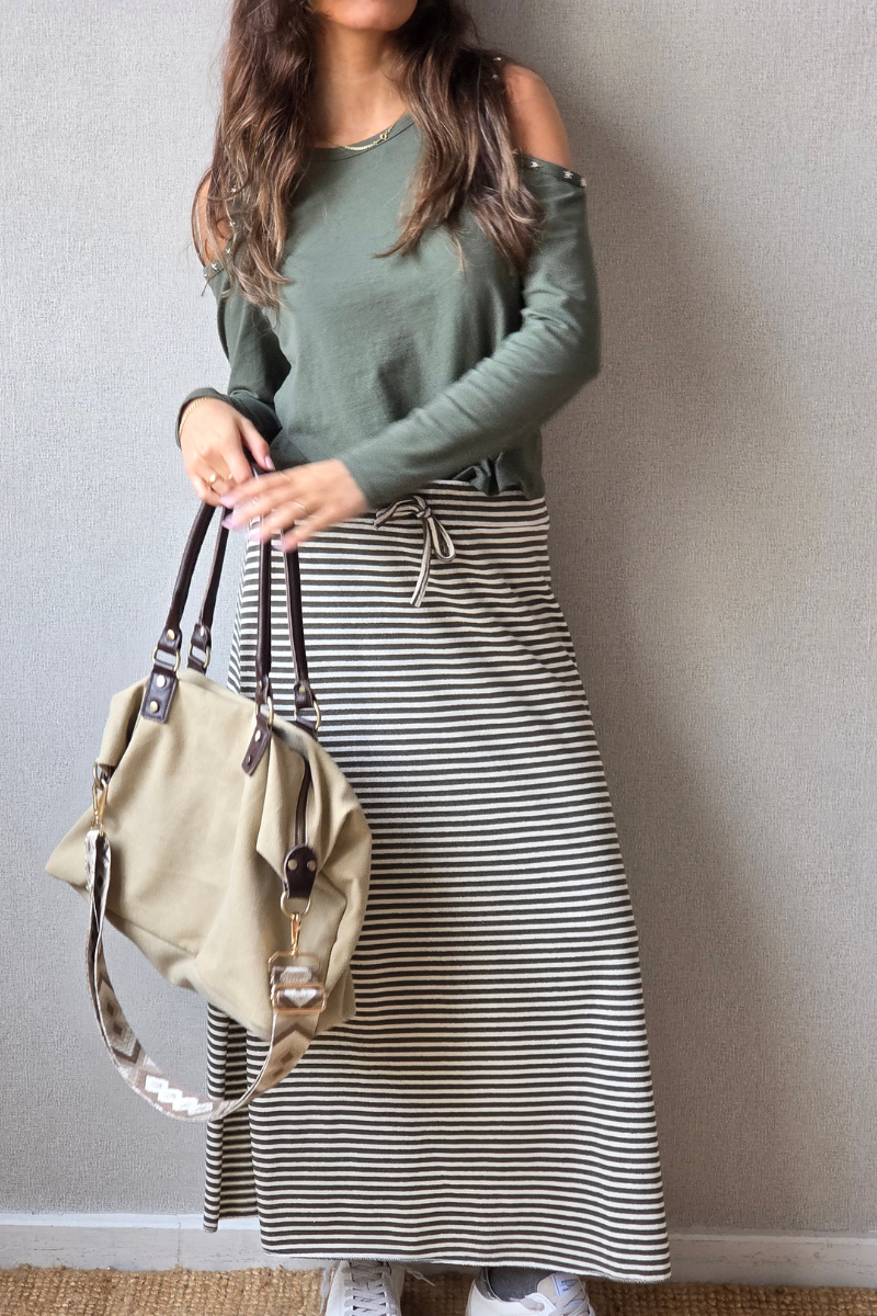 Bolso loneta oversize beige con opción a personalizar
