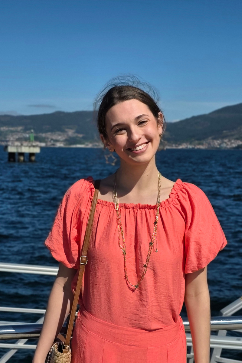 Blusa Manga Globo Palabra de Honor Coral