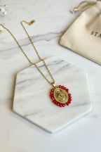 Gargantillas mini de la Virgencita milagrosa