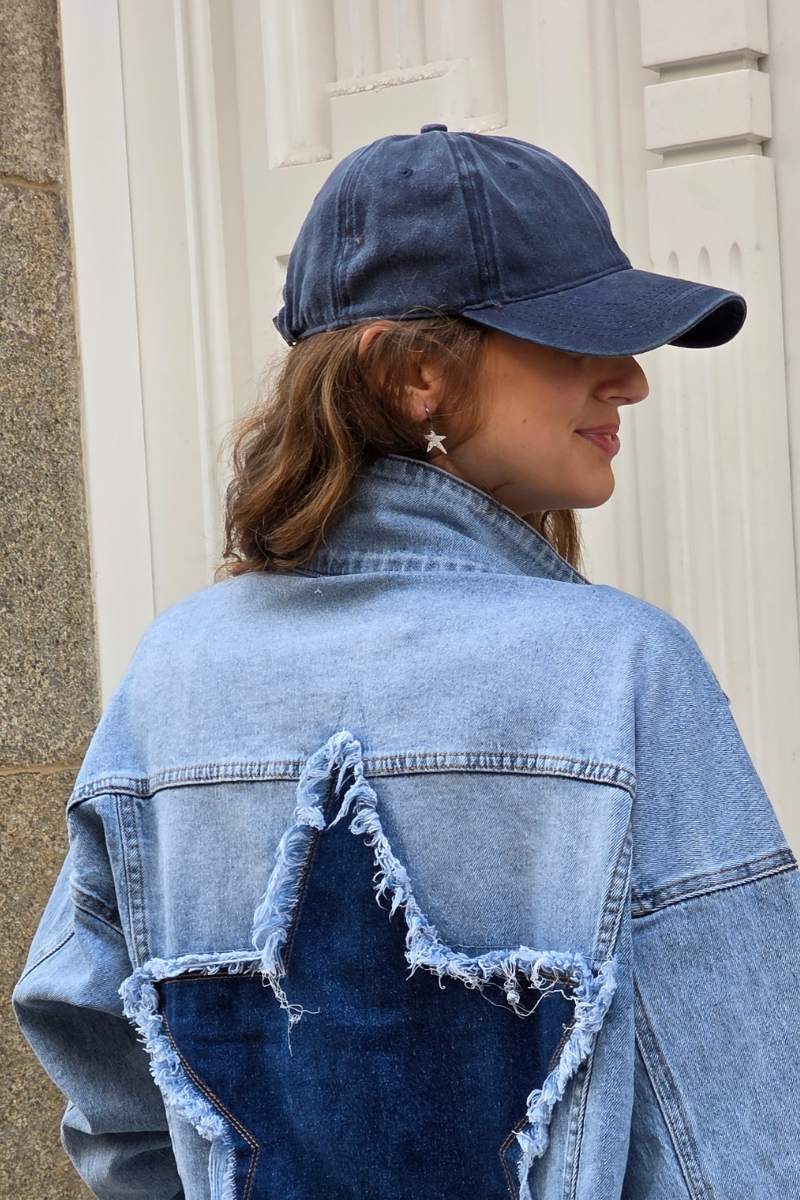 Gorra Vintage Azul Marino