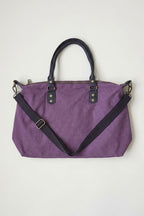 Bolso loneta oversize berenjena con opción a personalizar