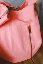 Bolso de playa oversize verde mint con opción de personalizar