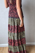 Vestido palabra de honor indio nido de abeja