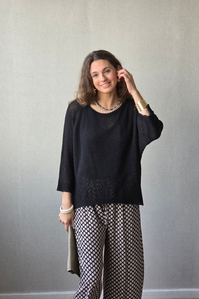 Jersey Calado Negro