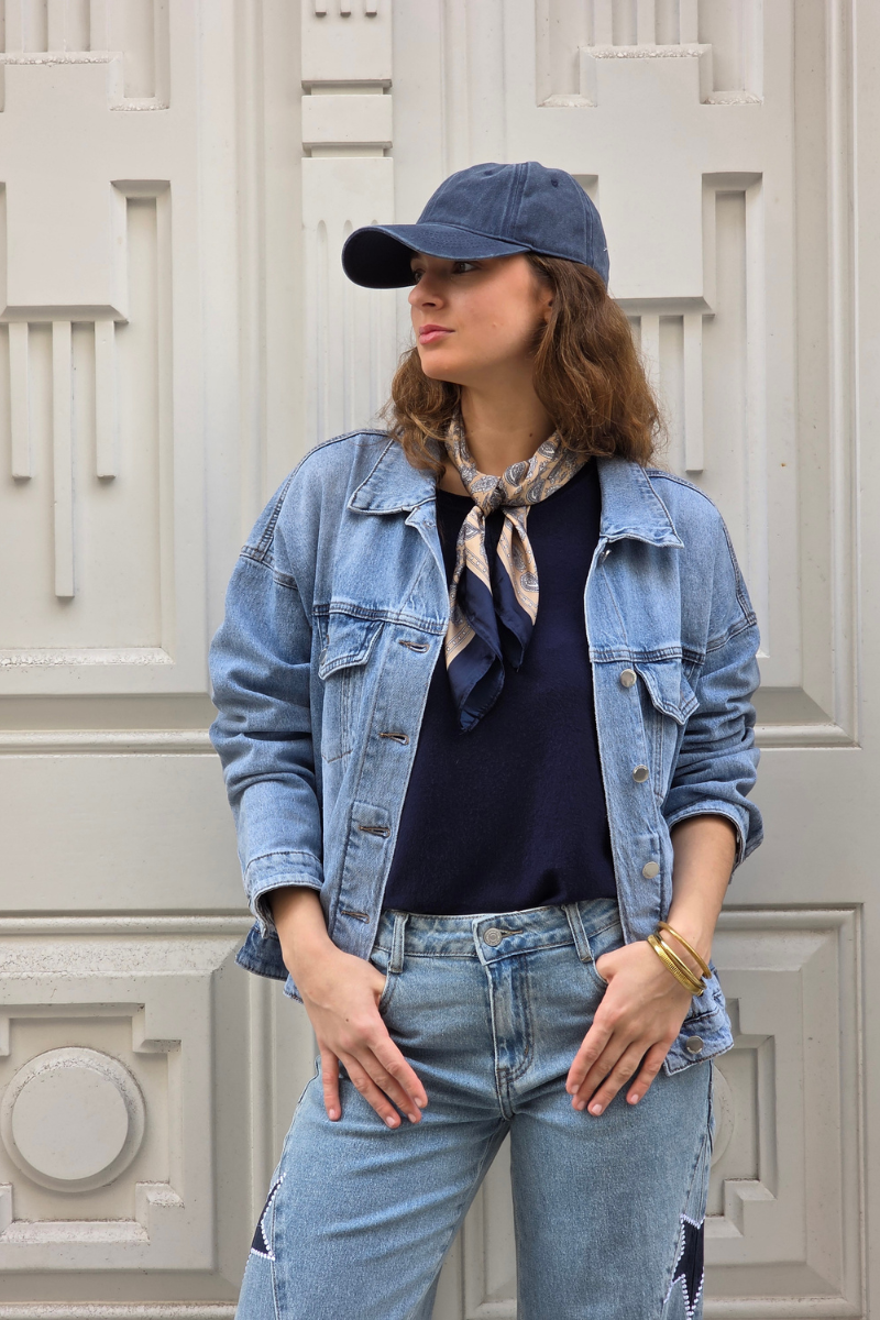 Gorra Vintage Azul Marino