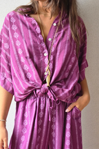 Blusa estampada rombos