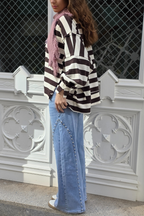 Jeans Wide con Tachuelas