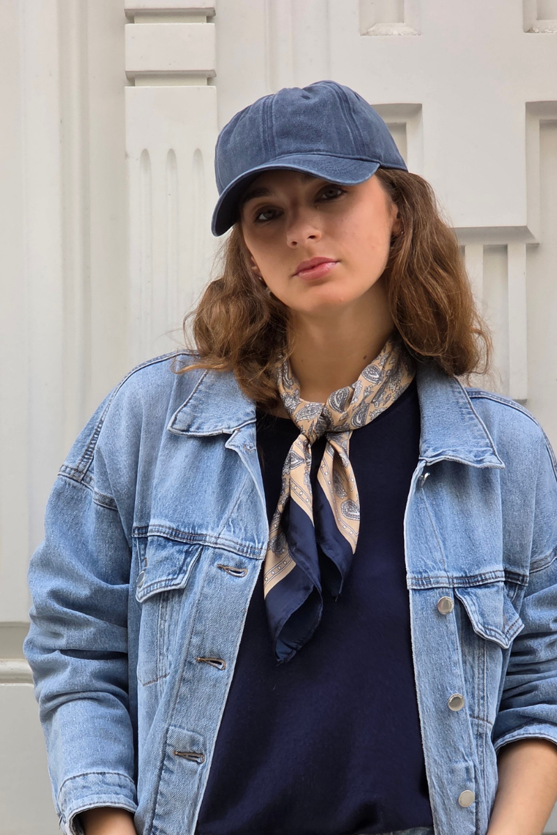 Gorra Vintage Azul Marino
